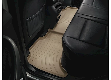 WeatherTech 15-c f150 supercrew (w/1st row bench seating) rear floorliner tan Main Image