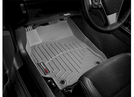 WeatherTech 08-14 r8 does not fit manual transmission models front floorliner grey Main Image