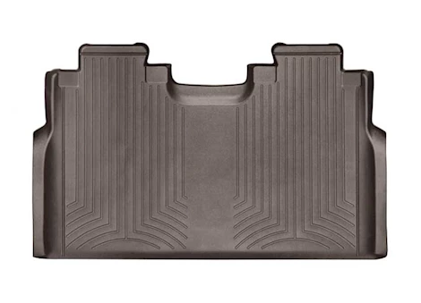 WeatherTech 15-C F150 SUPERCREW (W/1ST ROW BENCH SEATS) REAR FLOORLINER COCOA