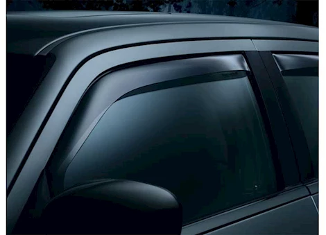 WeatherTech 14-19 RAM PROMASTER FRONT SIDE WINDOW DEFLECTORS DARK SMOKE