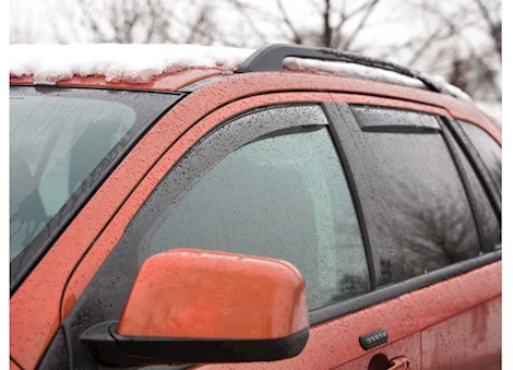 WeatherTech 10-C 4RUNNER REAR SIDE WINDOW DEFLECTORS DARK TINT