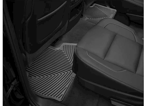 WeatherTech 15-C TAHOE/YUKON/SUBURBAN/ESCALADE 2ND ROW REAR RUBBER FRONT FLOOR MATS BLACK