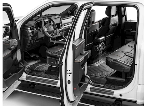 WeatherTech 23-C CANYON/COLORADO CREW CAB 4 PIECE SET SILLPROTECTOR BLACK