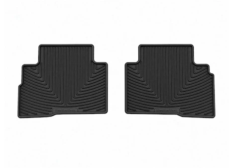 WeatherTech 22-C TUCSON HYBRID REAR ALL-WEATHER FLOOR MATS BLACK