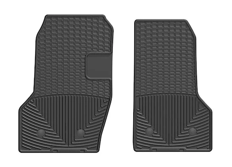 WeatherTech 04-C FREIGHTLINER M2 FRONT RUBBER MATS BLACK