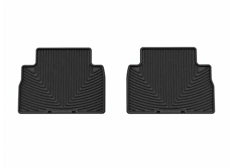 WeatherTech 21-23 SANTA FE/HYBRID/PLUG-IN HYBRID REAR ALL-WEATHER FLOOR MATS BLACK