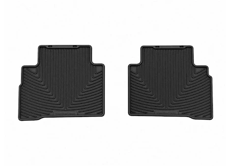 WeatherTech 22-C HYUNDAI TUCSON REAR ALL-WEATHER FLOOR MATS BLACK