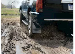 WeatherTech 22-c santa cruz no drill mudflaps front & rear black