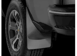 WeatherTech 22-c santa cruz no drill mudflaps front pair black