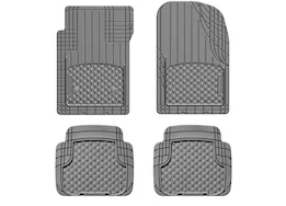 WeatherTech Universal automobile front and rear trim-to-fit mat grey