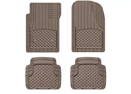 WeatherTech Universal automobile front and rear trim-to-fit mat tan