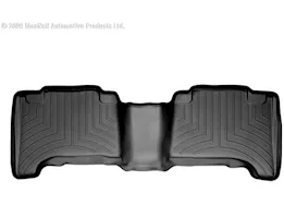 WeatherTech 03-09 gx470 2nd row black floorliners