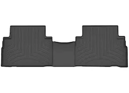 WeatherTech 21-23 santa fe hybrid/santa fe plug-in hybrid rear floorliner hp black