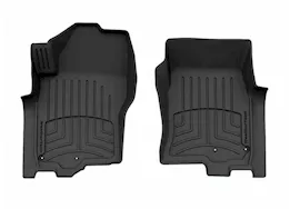 WeatherTech 22-c frontier crew cab front floorliner hp black