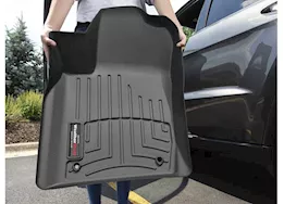 WeatherTech 19-c international cv series front floorliner for vinyl floors black