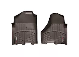 WeatherTech 09-12 ram fits crew cab only front floorliner cocoa