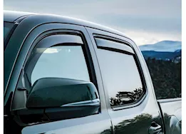 WeatherTech 21-23 rogue front side window deflectors dark tint