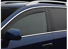 WeatherTech 18-c traverse front side window deflectors dark tint