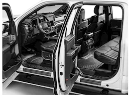 WeatherTech 19-c silverado 1500/sierra / sierra denali 1500 2 piece sillprotector black