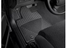 WeatherTech 12-21 tundra/sequoia rubber front floor mats black