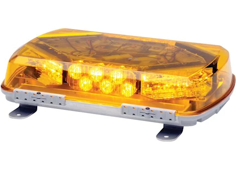 Whelen Engineering Co., Inc. Mini century lightbar 11in w/permanent mount kit-amber Main Image