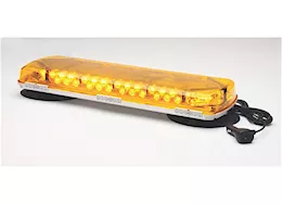 Whelen Engineering Co., Inc. Mini century lightbar 23in with vacuum/magnet mt kit (amber/white)