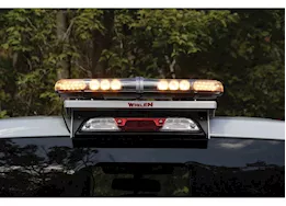 Whelen Engineering Co., Inc. Quickfit mouting platform f150 15-c/f250/f350 17-c white steel(works w/magnetic mount lights)