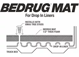 BedRug Classic Bed Mat - 5 ft. Bed