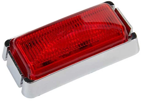 Winston Products - SmartStraps/CargoSmart/TowSmart PROCLASS LED SEALED CLEARANCE LIGHT KIT-RED W/CHROME BASE