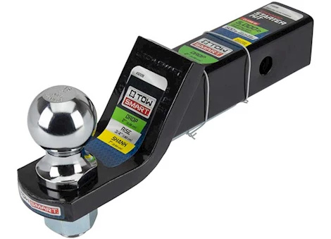Winston Products - SmartStraps/CargoSmart/TowSmart CLASS III 5000LB STANDARD MOUNT STR KIT W/2IN BALL, 5/8IN STANDARD PIN, 2IN DROP, 3/4IN RISE