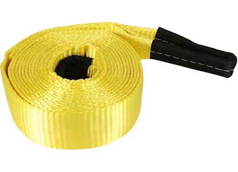 Winston Products - SmartStraps/CargoSmart/TowSmart 20FT 17,000LB TOW STRAP WITH LOOP ENDS 1 PK YELLOW