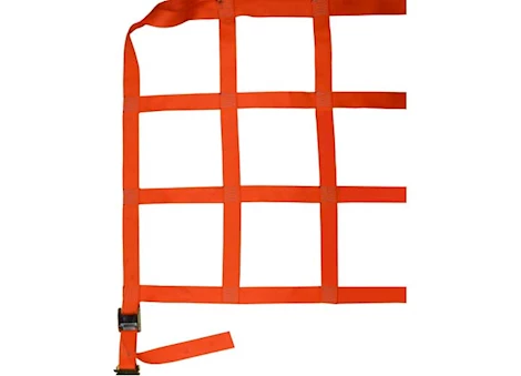 Winston Products - SmartStraps/CargoSmart/TowSmart ADJUSTABLE CARGO NET FOR X-TRACK/E-TRACK SYSTEMS