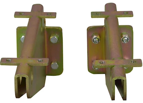 Winston Products - SmartStraps/CargoSmart/TowSmart FIXED SHELF TRACK BRACKETS, 12IN - 2 PK