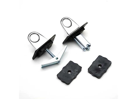 Winston Products - SmartStraps/CargoSmart/TowSmart UNIVERSAL ANCHOR POINTS, CHROME 2 PK