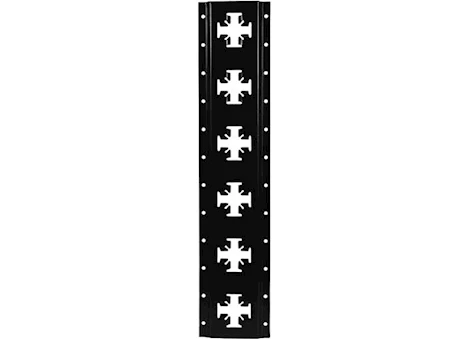 Winston Products - SmartStraps/CargoSmart/TowSmart X-TRACK RAIL, 24IN - 1 PK - MATTE BLACK
