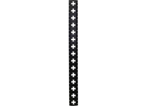 Winston Products - SmartStraps/CargoSmart/TowSmart X-TRACK RAIL, 60IN - 1 PK - MATTE BLACK