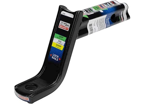 Winston Products - SmartStraps/CargoSmart/TowSmart CLASS III 5000LB X-MOUNT 5-1/4IN DROP, 4IN RISE, 1IN SHANK