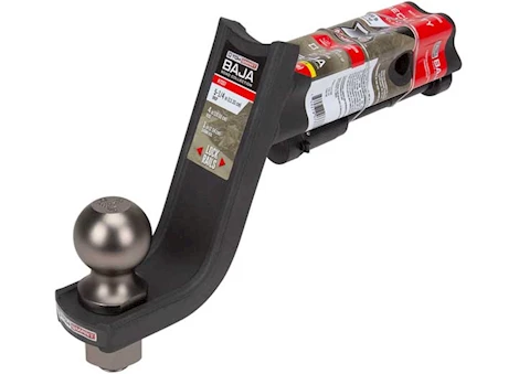 Winston Products - SmartStraps/CargoSmart/TowSmart BAJA COLLECTION-CLASS III 5000LB X-MOUNT SEC STR KIT 2IN BALL, 5/8IN HITCH PIN,5-1/4IN DROP,4IN RISE
