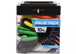 Winston Products - SmartStraps/CargoSmart/TowSmart 10pc standard bungee value pack assortment