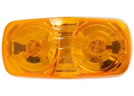 Winston Products - SmartStraps/CargoSmart/TowSmart Proclass led dual bulb rectangular clearance light-amber