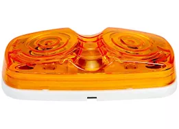 Winston Products - SmartStraps/CargoSmart/TowSmart Proclass led dual bulb rectangular clearance light-amber