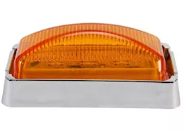 Winston Products - SmartStraps/CargoSmart/TowSmart Proclass led sealed clearance light kit-amber w/chrome base