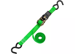 Winston Products - SmartStraps/CargoSmart/TowSmart 10ft 1500lb padded ratchet tie down 4 pk green