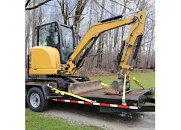 Winston Products - SmartStraps/CargoSmart/TowSmart 2in x 27ft 10,000lb commercial ratchet x tie down w/double j hooks 1 pk yellow