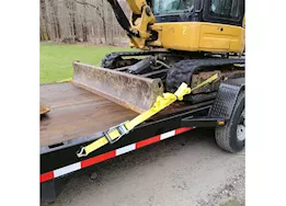 Winston Products - SmartStraps/CargoSmart/TowSmart 2in x 27ft 10,000lb commercial ratchet x tie down w/double j hooks 1 pk yellow