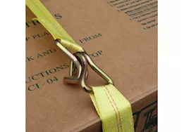Winston Products - SmartStraps/CargoSmart/TowSmart 14ft 5000lb ratchetx ratchet tie down 2 pk yellow