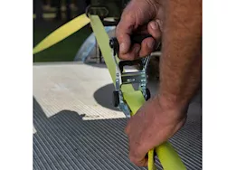 Winston Products - SmartStraps/CargoSmart/TowSmart 14ft 5000lb ratchetx ratchet tie down 2 pk yellow