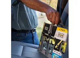 Winston Products - SmartStraps/CargoSmart/TowSmart 14ft 5000lb ratchetx ratchet tie down 2 pk yellow