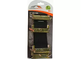 Winston Products - SmartStraps/CargoSmart/TowSmart 6in standard track bungee 2 pk black