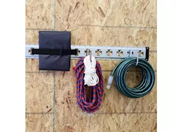 Winston Products - SmartStraps/CargoSmart/TowSmart 16in - 24in adjustable track bungee x 2 pk black
